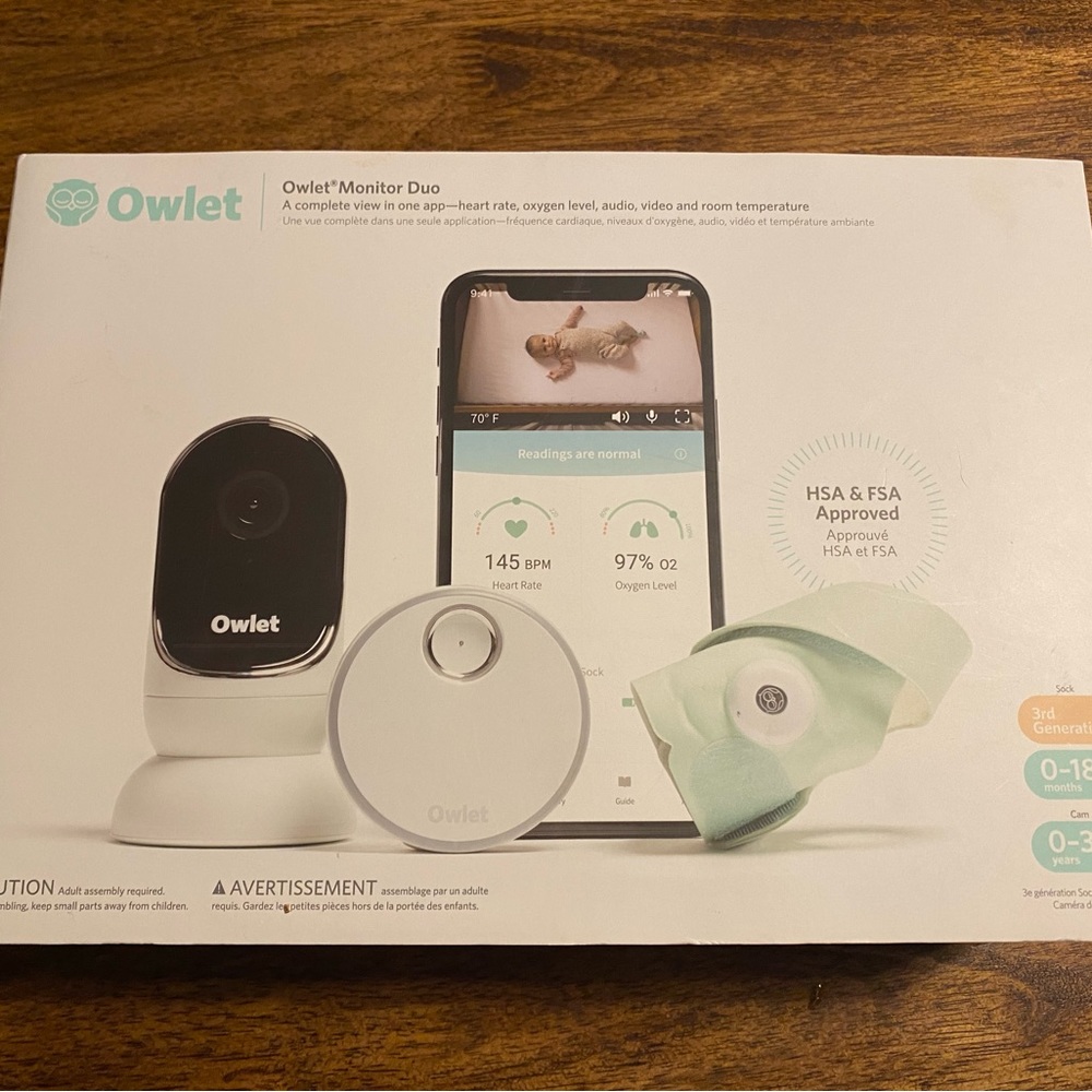 Owlet 3rd generation duo